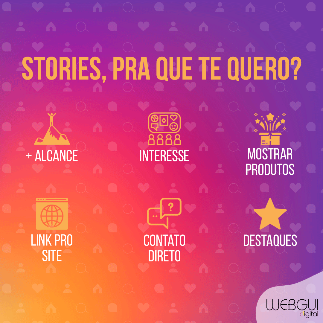 Stories, para que te quero?